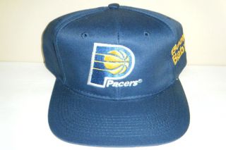 Indiana Pacers VINTAGE Snapback BOOM BABY 1994 Playoffs NWT Cap LOGO 7