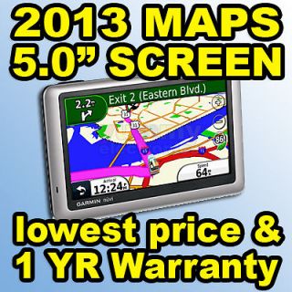 Garmin Nuvi 1450T GPS Lifetime Traffic 1YR Warranty 5 Screen & 2013