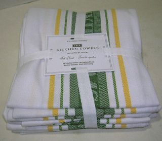 yellow towel set