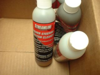 Qty 5 Bottles of Streamline Dynamics Power Steeing System Cleaner