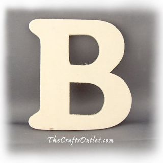 Letter B Plywood unfinished wood home Decor