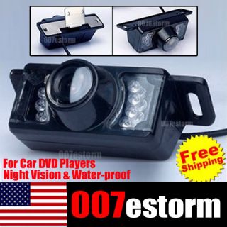 HD Car Rear View Camera Waterproof Night Vision Backup Camera For Car