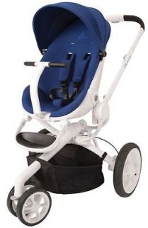 Quinny Moodd Auto Unfold Single Baby Stroller Blue Defiance Mood FREE