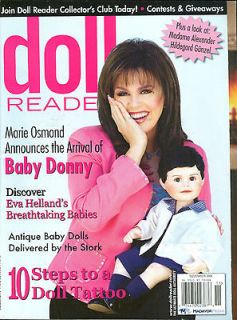 November 2006 Magazine ~ Dolls! Doll Collecting Baby Donny Osmond