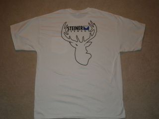 Steiner Binoculars Elk Logo T shirt Short Sleeve