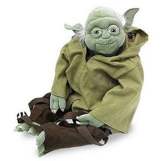 Star Wars Yoda Back Buddy Plush Backpack School Bag 19 inches Licensed