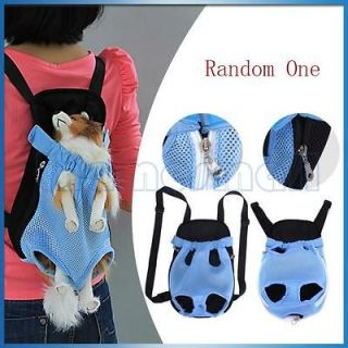 Pet Dog Carrier Backpack Front Style Bag w/ Legs Out Design Breathable