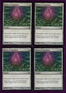 4x Thorn of Amethyst*** Lorwyn Mtg Magic Cards