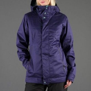 Burton Baby Cakes Womens Snowboard Jacket Purple Large