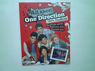 ONE DIRECTION 1D BACKSTAGE GOSSIP BOOK