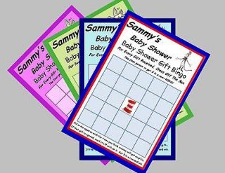 Baby Shower Gift Bingo Baby Shower Game   Dr. Seuss  Party Games