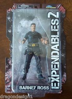 THE EXPENDABLES 2. BARNEY ROSS WITHOUT BERET ACTION FIGURE.