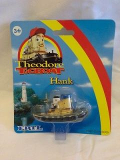 1998 Rare Theodore Tugboat Hank Diecast Ertl Diecast NIB thomas train