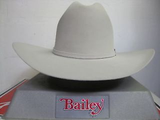 Bailey 7 1/8 Stallion 15X SilverMist Western Cowboy Hat