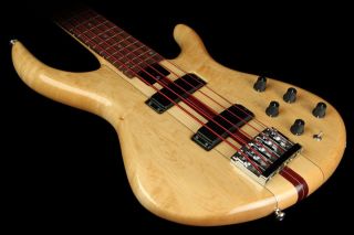 Tobias Basic 5 String Fretless Electric Bass Guitar Natural