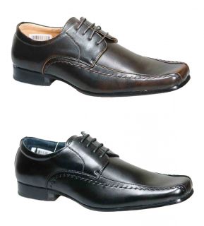Mens Designer Shoes Leather Lined Black or Brown Size 6, 7, 8, 9, 10