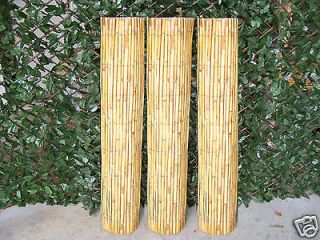 4ft HEIGHT SPLIT BAMBOO FENCE ALL NATURAL 45FT LONG 3 ROLLS