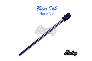 Blue color 5pcs* ink refills for Swarovski Crystalline ballpoint pen