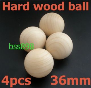 4pcs 36mm SOCCER TABLE FOOSBALL footBALL HARD WOOD ball