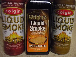 Wrights Liquid Smoke Flavorings   Hickory/Mesquite BBQ Jerky Marinade