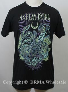 Authentic AS I LAY DYING Cobra Slim Fit T Shirt S M L XL XXL Official