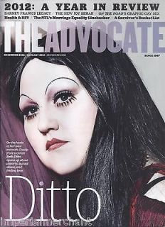 MAGAZINE Beth Ditto 2012 year review Barney Frank AIDS conference