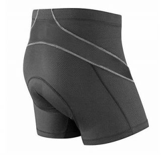 Ladies Lycra Cycling Padded Bike Underwear Shorts  Black  Size M