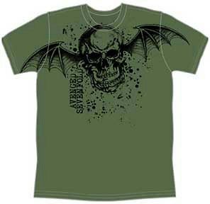 Avenged Sevenfold Oversized Death Bat Officially Licensed Adult T