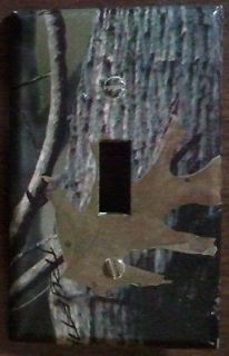 Camoflauge Wall Plates   Man Cave * Cabin * Hunting Shack * Home Decor