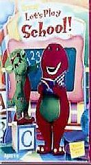 Barney   Lets Play School (VHS, 1999)