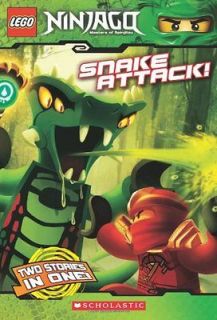 Snake Attack(Lego Ninjago Chapter Book)  Tracey West NEW PB BAZ