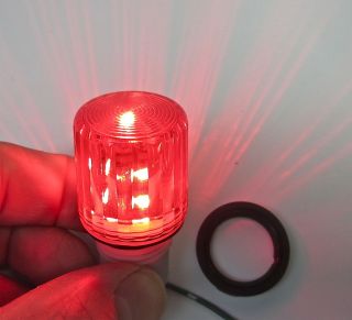 Beacon LED light   Red Flashing Blinking Compact