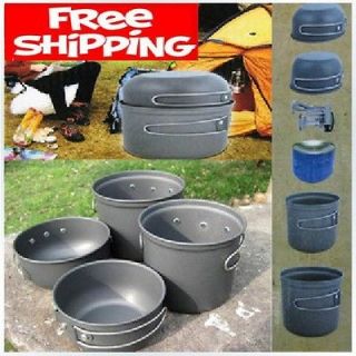 Cooking Pot Camping Camp Hiking Outdoor Kitchen Campfire Food Cook