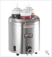 Server 86810 SBW Squeeze Bottle Topping Warmer