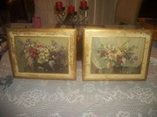 RARE VERNON BEAUVOIR WARD PRINTS MADE IN ITALY (SIGNED) TWO GILDED