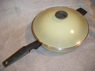 TOWNHOUSE by WEST BEND STAINLESS STEEL 10 SKILLET /FRY PAN & LID