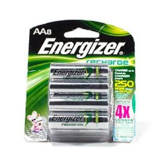 16 AA Energizer Rechargeable Batteries mAh 2300 Brand New Sealled!!!