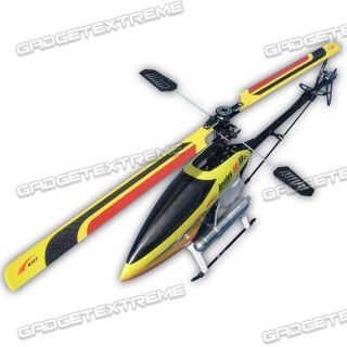 3D Carbon Fiber Helicopter 600 Size CF Nitro RC Helicopter (Body Only