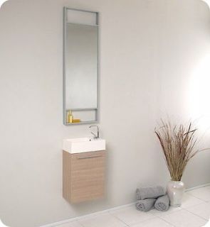 Fresca Pulito Small Light Wood Modern Bathroom Vanity
