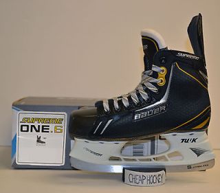 New Bauer Supreme One.6 Senior Ice Hockey Skates Size 6D