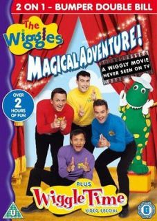 The Wiggles Magical Adventure + Wiggle Time Region 2 New DVD