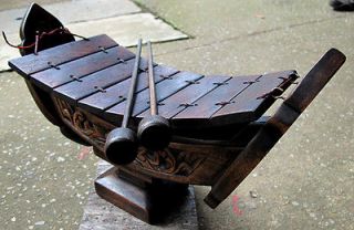 Traditional Music Instrument 14 Xylophone Gamelan Wood Percussion