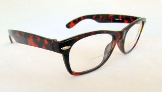 BIFOCAL Reading Glasses Retro Wayfarer Quality 1.25,1.50,1.75 ,2.00,2