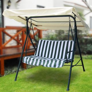 75x52 Swing Canopy Replacement Outdoor Porch Top Cover Park Seat