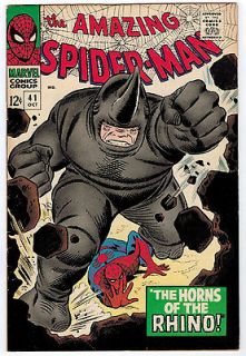 AMAZING SPIDER MAN #41 6.5 OFF WHITE TO WHITE PAGES SILVER AGE 1ST