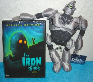 IRON GIANT 10 BEAN BAG PLUSH TOY WARNER BROTHERS STUDIO SPECIAL