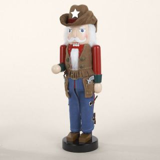 KURT ADLER NEW 14 HAND PAINTED COLLECTIBLE HOLLY ADLER COWBOY