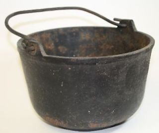 Antique VTG Sa co saAco # 3 Cast Iron Bean Pot Handle