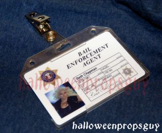 DOG THE BOUNTY HUNTER Beth Chapman PVC ID Card Badge