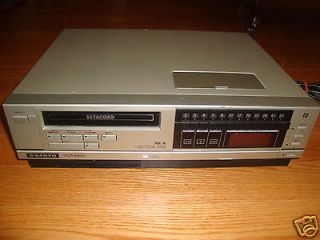 Sanyo Betacord VCR 4500   Made In Japan